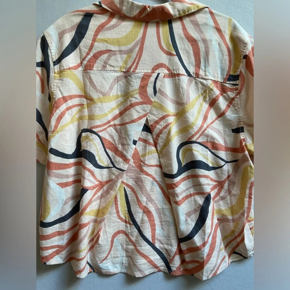 Far West Cotton Rayon short sleeve button up shirt Sz XXL - Picture 4 of 9